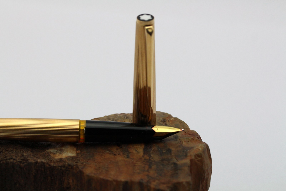 Vintage Montblanc Meisterstück Füller 1276 14k Gelbgold Feder: 18k ca. 26,9g