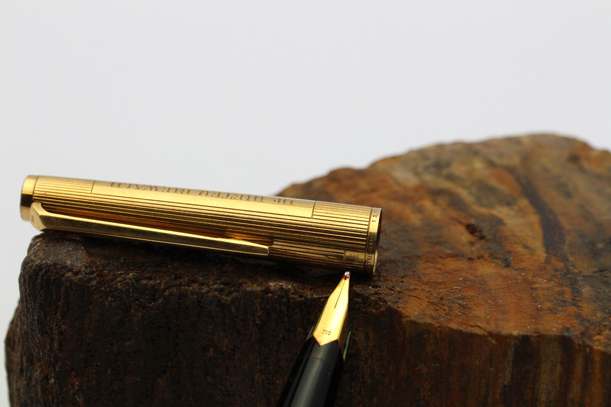 Vintage Montblanc Meisterstück Füller 1276 14k Gelbgold Feder: 18k ca. 26,9g