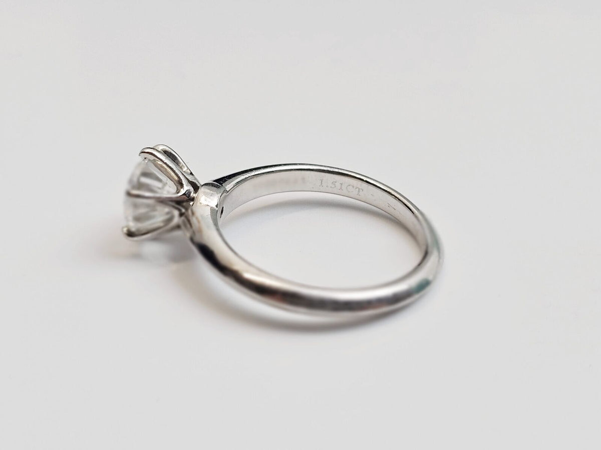 Tiffany & Co Brillantring 1,51ct 950er Platin