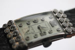 Hamilton Art Deco Vintage Handaufzug 14k Ambanduhr mit Diamanten