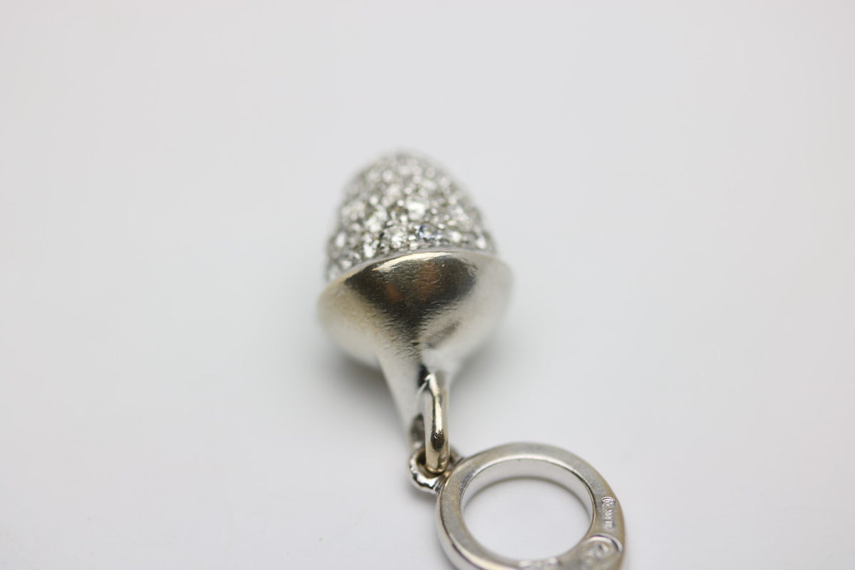 TAMARA COMOLLI MIKADO Flamenco Pavé 18K Weissgold Diamant Brillant-Schliff