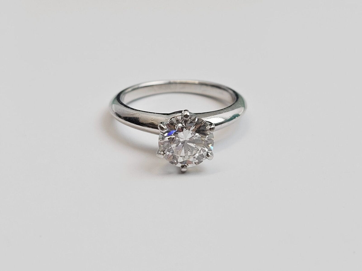 Tiffany & Co Brillantring 1,51ct 950er Platin