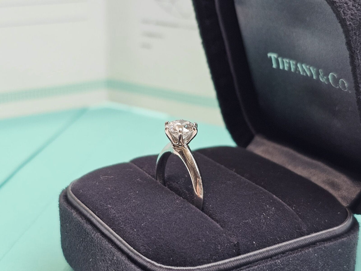Tiffany & Co Brillantring 1,51ct 950er Platin