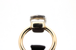 Ring Pomellato Nudo Classic mit Topas, 750 Roségold, beh. Topas in Kissenschliff