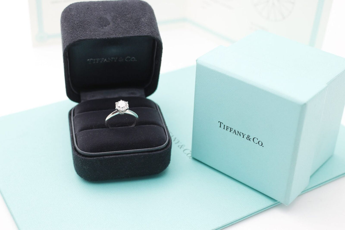 Tiffany & Co Brillantring 1,51ct 950er Platin