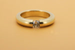 Gold Diamant Ring aus 585Gelbgold – Ringgröße 51