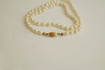 Perlenkette mit Tiffany&Co Perlen 585 und 750er Gelbgold