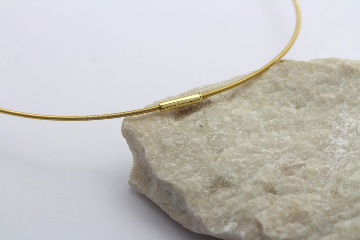 Niessing Collier 18k 43cm Gold mit Anhänger 9 Brillanten ca. 0,17ct. ca. 10,1g