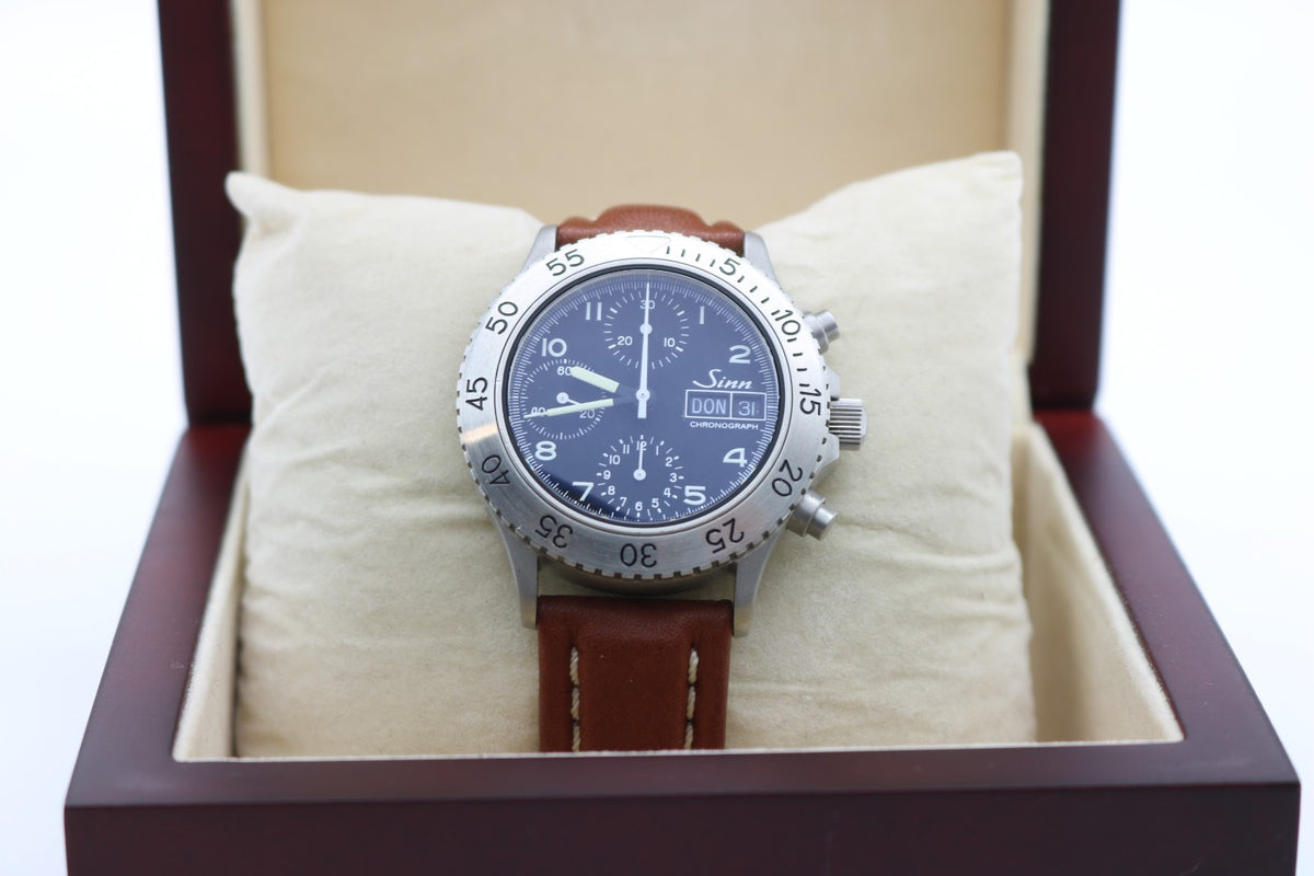 Sinn Automatik Chronograph Armbanduhr Herren - Ref. 256