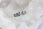 Christ Damen Ring 14k Weißgold 37 Brillant 0,71 ct. Gr. 53 ca. 6,6g