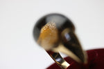 Capolavoro Rauchquarz Ring für Damen aus 750 Gelbgold – Ringgröße 56