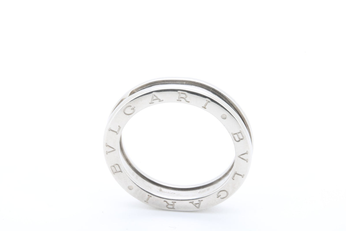 Bvlgari B. Zero 1 Ring 18k Weißgold Gr. 58 ca. 7,1g Box & Papiere