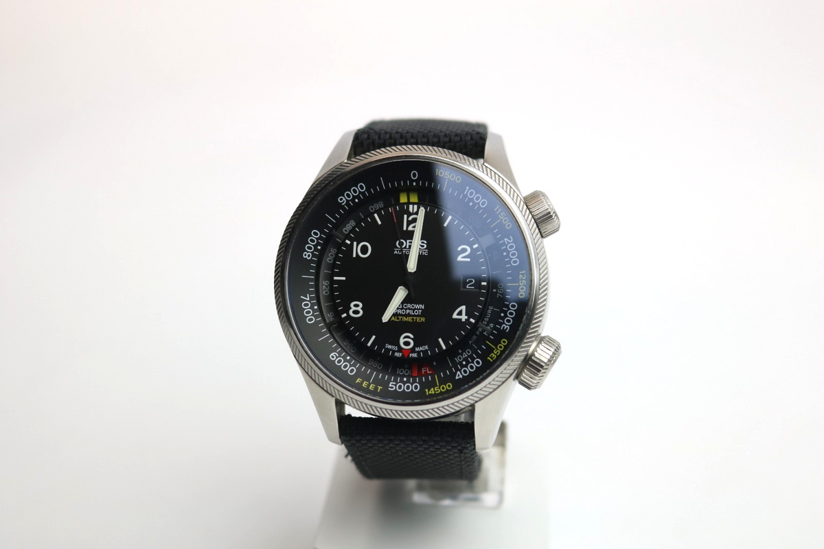 Oris Big Crown Pro Pilot Altimeter Automatik Ambanduhr Herren