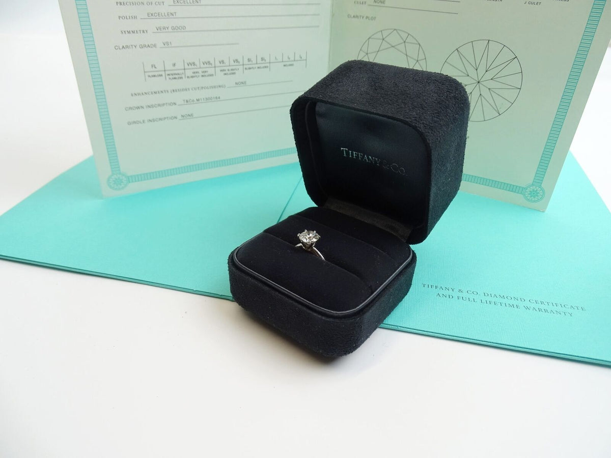 Tiffany & Co Brillantring 1,51ct 950er Platin