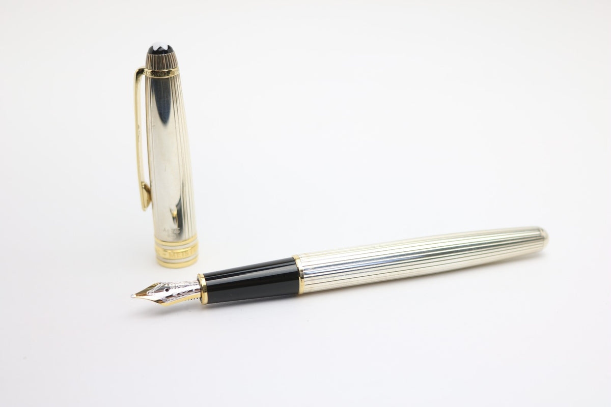 Montblanc Meisterstück Solitaire Fountain Füllfederhalter Ag925 - Ref. CS1559983