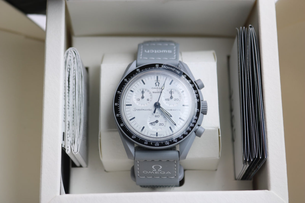 Omega x Swatch Speedmaster Ambanduhr Herren - MoonSwatch 1965