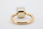 Ring Pomellato Nudo Classic mit Topas, 750 Roségold, beh. Topas in Kissenschliff