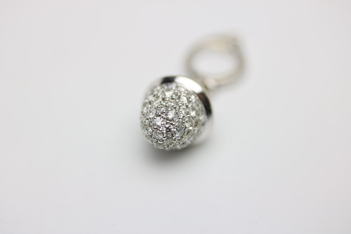 TAMARA COMOLLI MIKADO Flamenco Pavé 18K Weissgold Diamant Brillant-Schliff