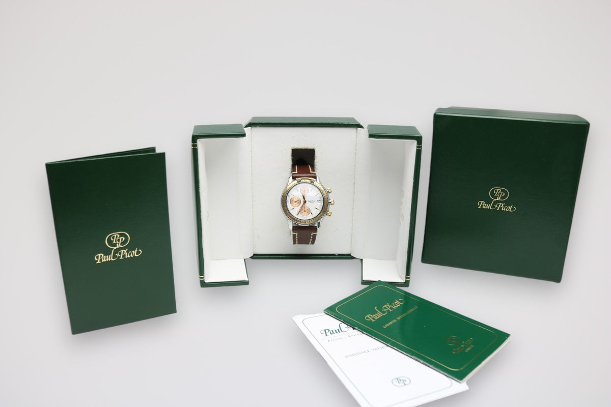 Paul Picot Chronograph Uboot Modelle Depose Chronograph Armbanduhr Herren
