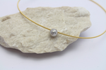 Niessing Collier 18k 43cm Gold mit Anhänger 9 Brillanten ca. 0,17ct. ca. 10,1g