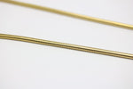 WEMPE Solitär-Brillant ca. 0,50ct - 750 Gelbgold mit Diamantanhänger - ca. 44 cm