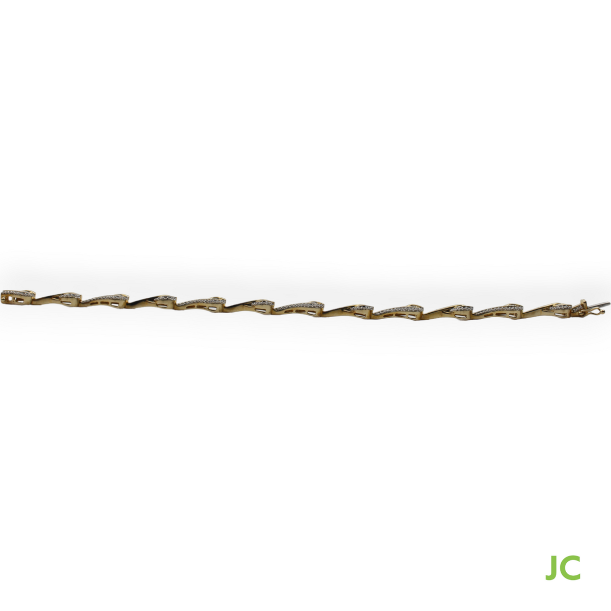 585er Gold Armband + 228 Brillanten