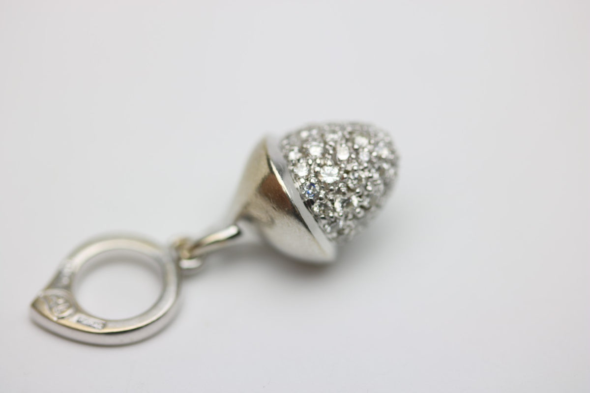 TAMARA COMOLLI MIKADO Flamenco Pavé 18K Weissgold Diamant Brillant-Schliff