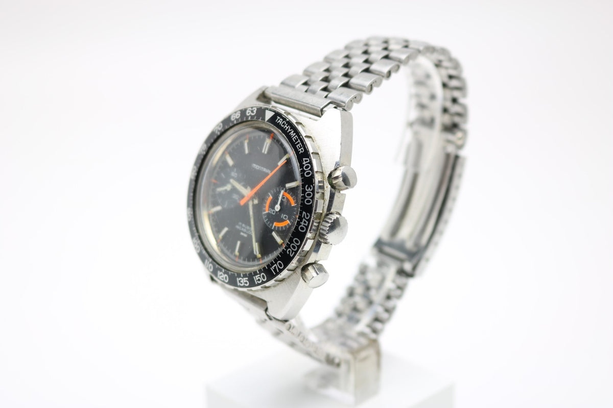 VintageHeuer Montrial Armbanduhr Handaufzug Herren Vintage