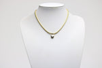 WEMPE Solitär-Brillant ca. 0,50ct - 750 Gelbgold mit Diamantanhänger - ca. 44 cm