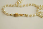 Perlenkette mit Tiffany&Co Perlen 585 und 750er Gelbgold