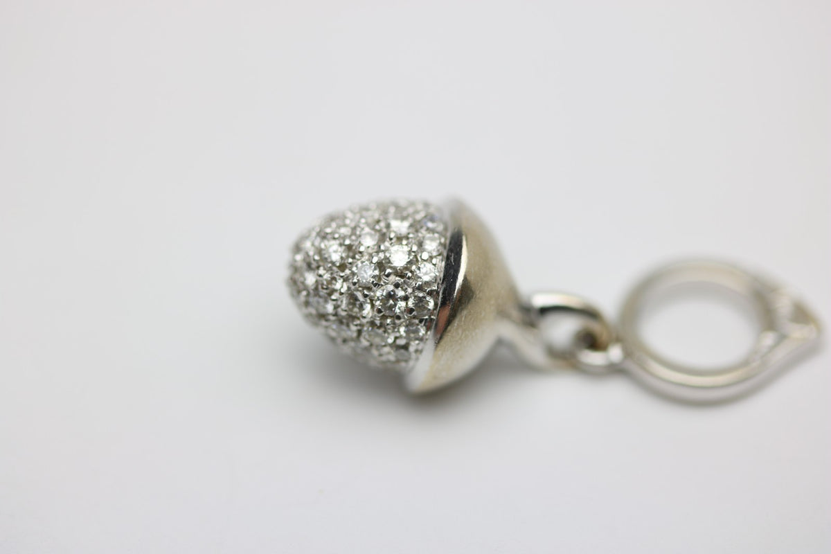 TAMARA COMOLLI MIKADO Flamenco Pavé 18K Weissgold Diamant Brillant-Schliff