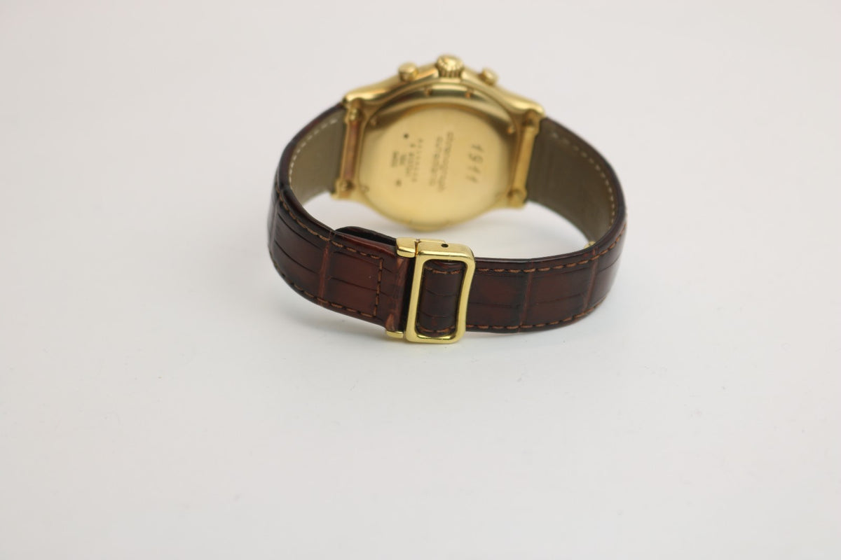 Ebel 1911 Chronograph Le Modulor Automatic Ambanduhr Herren - 18K - Ref E8137241