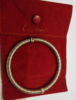Cartier Armreif Trinity Vintage 750/18 Gelbgold/Stahl