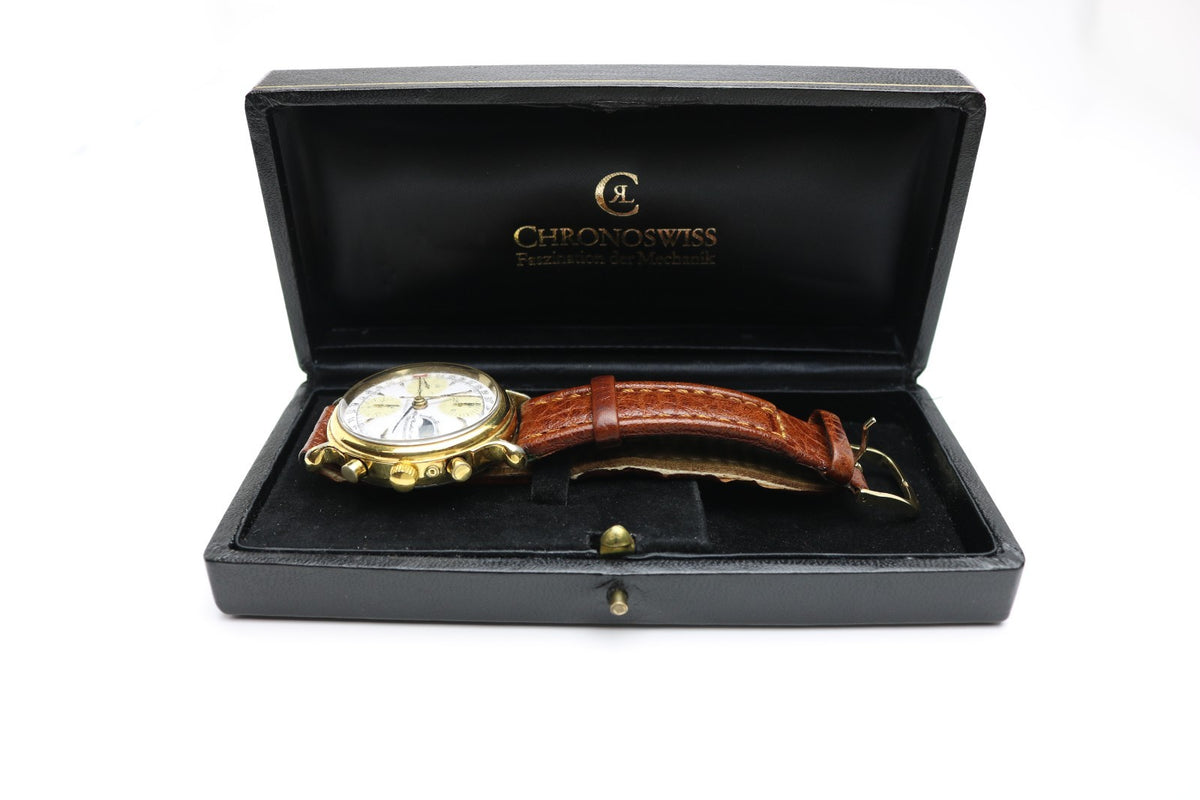 Chronoswiss Automatik Chronograph Armbanduhr Herren - Ref. 77590