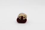 Cartier Trinity Brillant Memory-Ring 18k Gold Gr. 53 ca. 9,1g