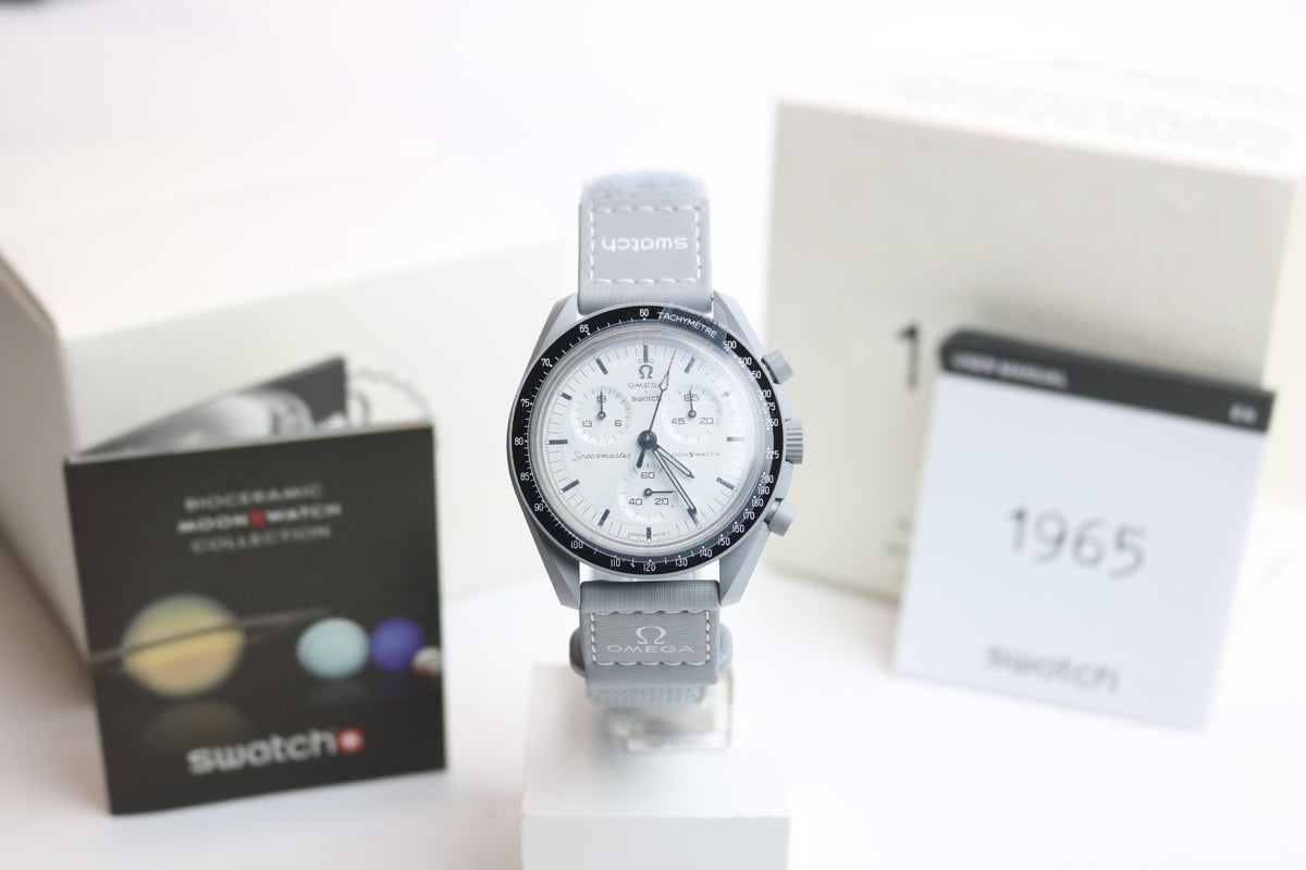 Omega x Swatch Speedmaster Ambanduhr Herren - MoonSwatch 1965