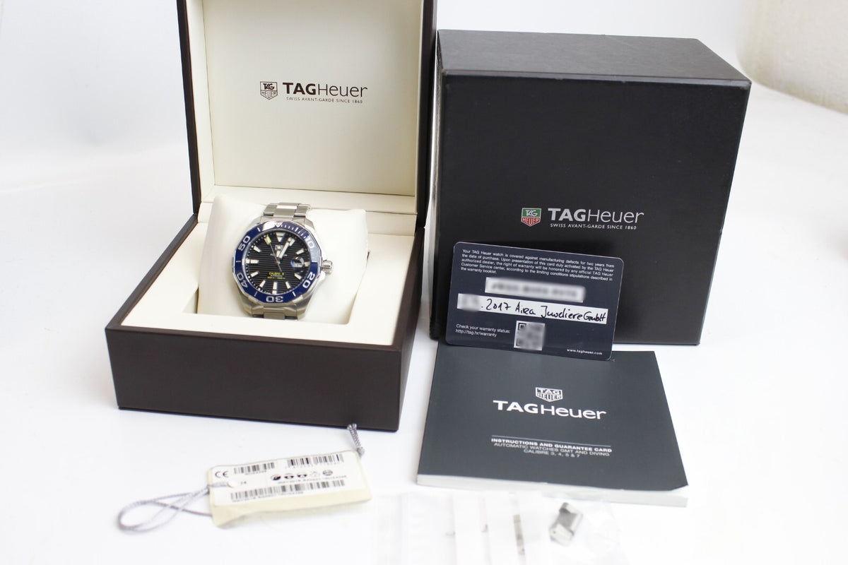 Tag Heuer Aquaracer Calibre 5 Ref. WAY201B