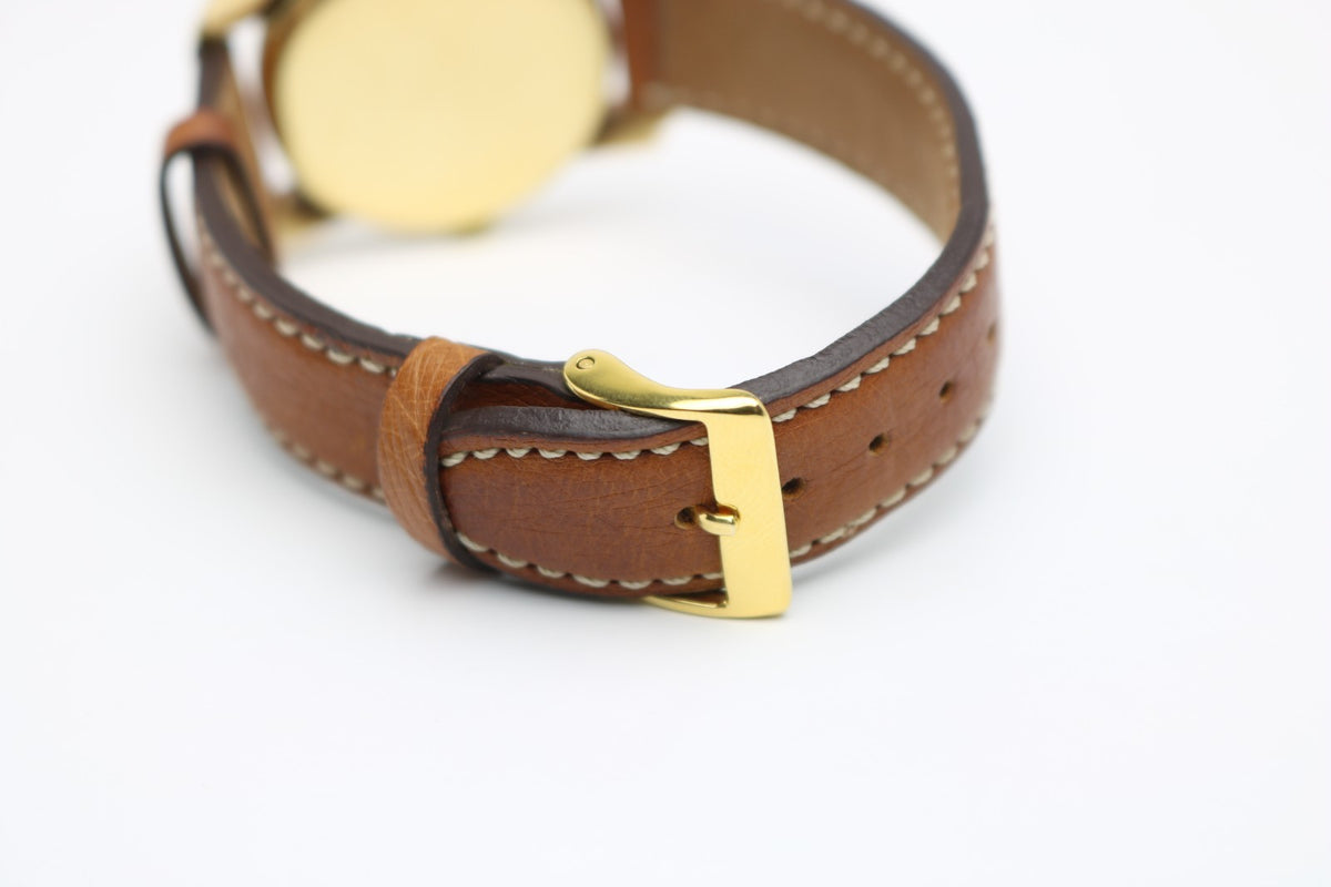 Wittnauer Longines Handaufzug Vintage Armbanduhr 750 er Gold