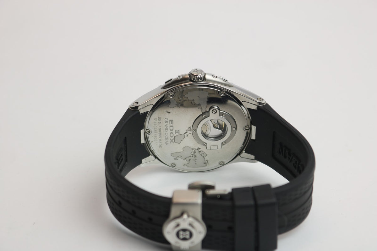 EDOX Grand Ocean NBN Chronometer Ambanduhr Herren - Ref 800773 - Box & Papiere