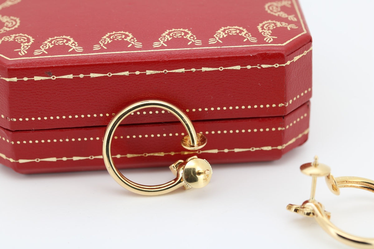 Cartier Diamant Ohrringe - 750 Gold