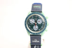 Omega Swatch mission on Earth Chronograph Ambanduhr Herren