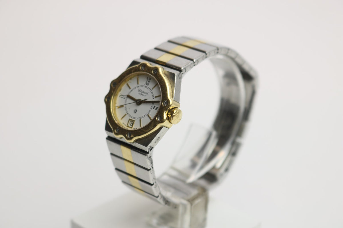 Chopard Lady St. Moritz Quartz Ambanduhr Damen - 8024 Stahl/Gold