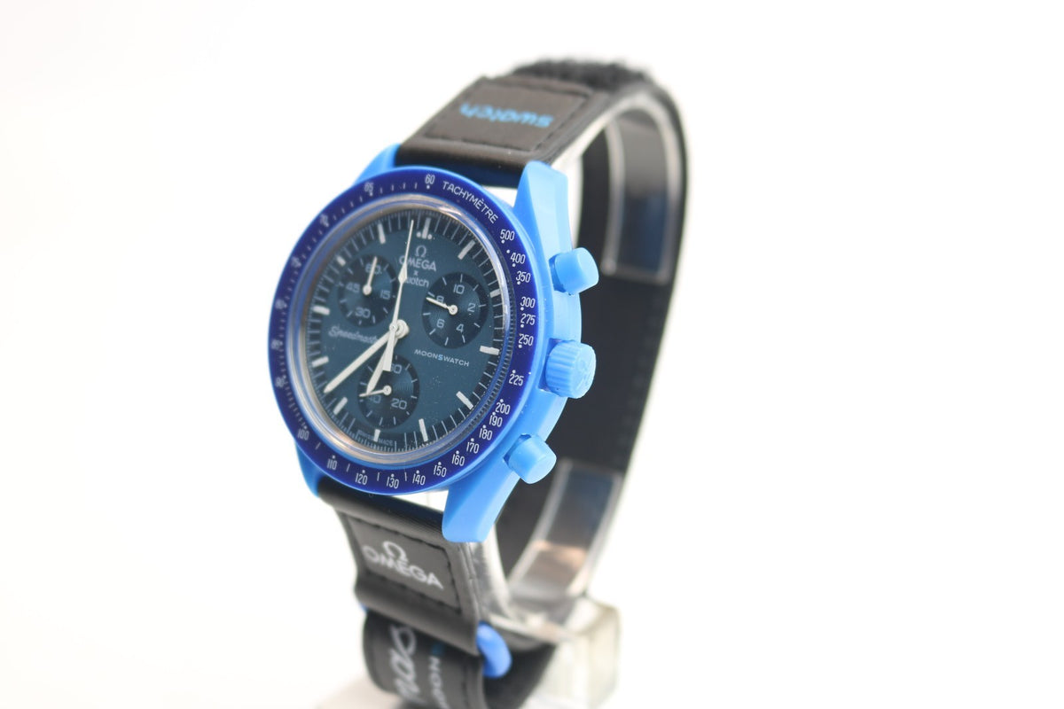 Omega x Swatch Speedmaster Ambanduhr - Mission to Neptune