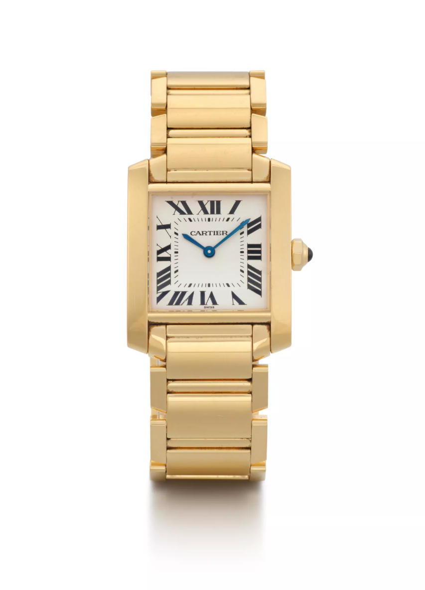 Cartier Tank Francaise 18K Gelbgold Vollgold Referenz-Nr.: 1821