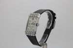 Hamilton Art Deco Vintage Handaufzug 14k Ambanduhr mit Diamanten