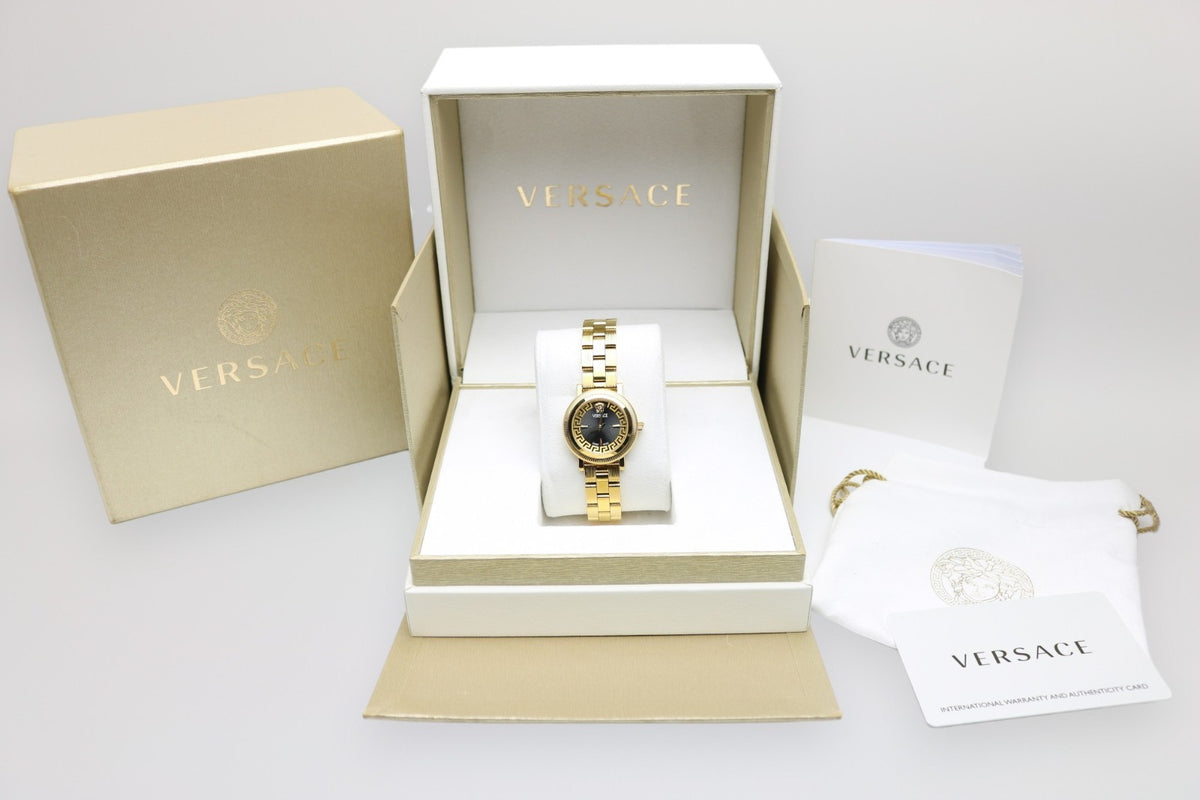 Versace Greca Flourish Armbanduhr Damen Quartz - Ref. VE8CA