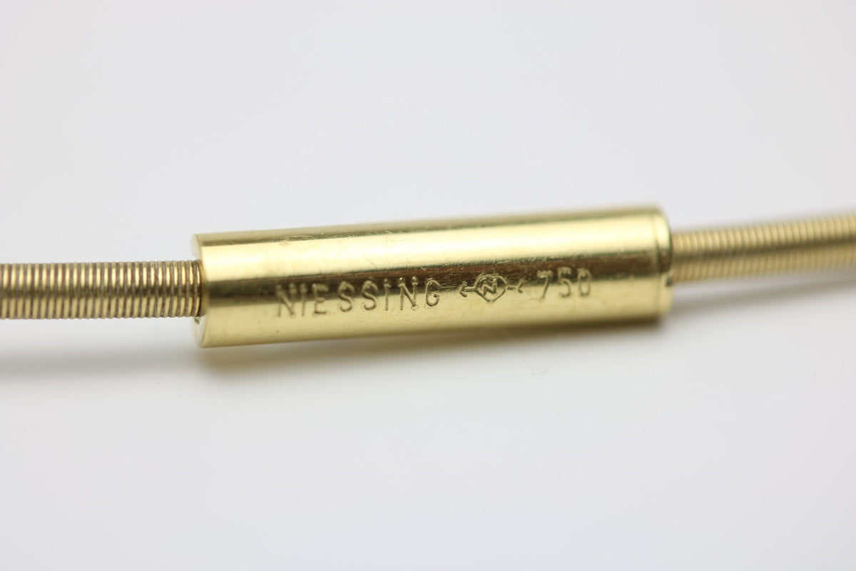 Niessing Diamant Halskette aus 750 Gelbgold - ca. 50 cm