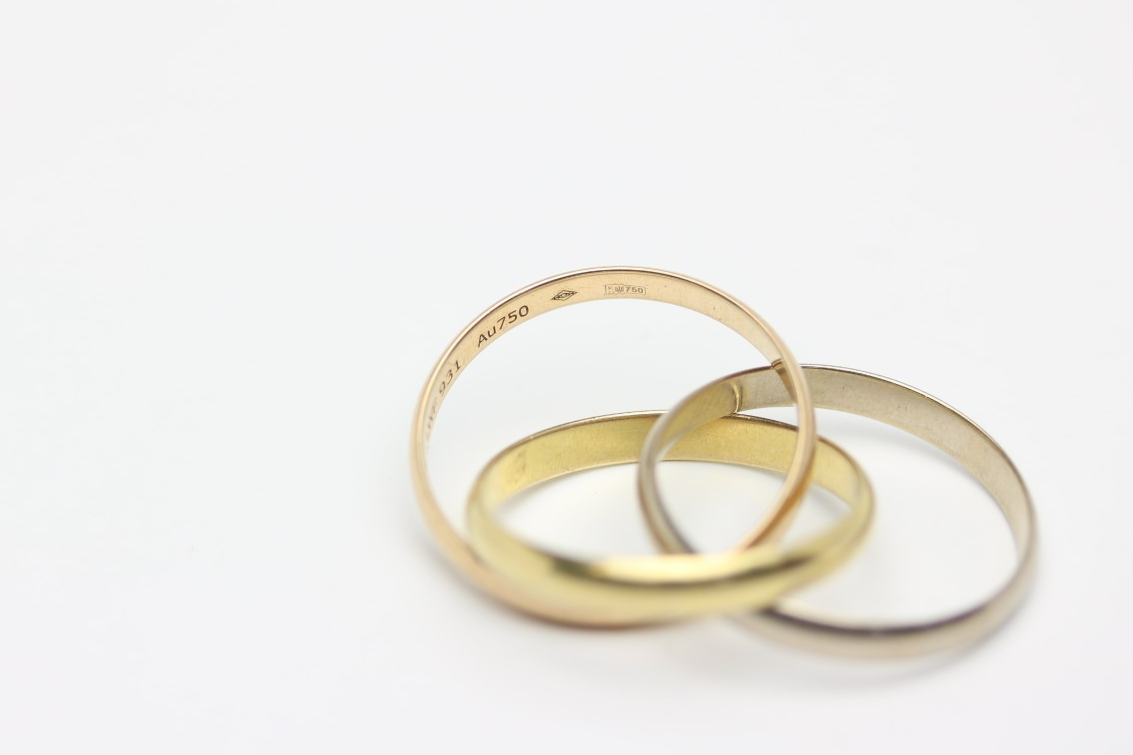 Cartier Trinity Ring - 750 Gold Ringgröße ∅ 53