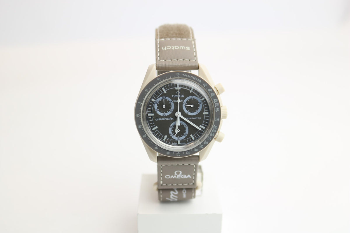 Omega x Swatch Speedmaster Ambanduhr Herren - Mission to Earth Desert
