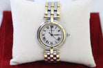 Cartier Panthere Vendome 183964 Stahl/Gold 30mm Damen Armbanduhr Etui